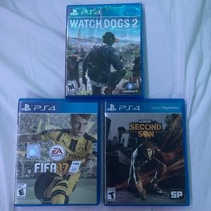 3 PACK PS4 GAMES BRAND NEW❗️(Can buy individually) COMMENT TO MAKE AN OFFER